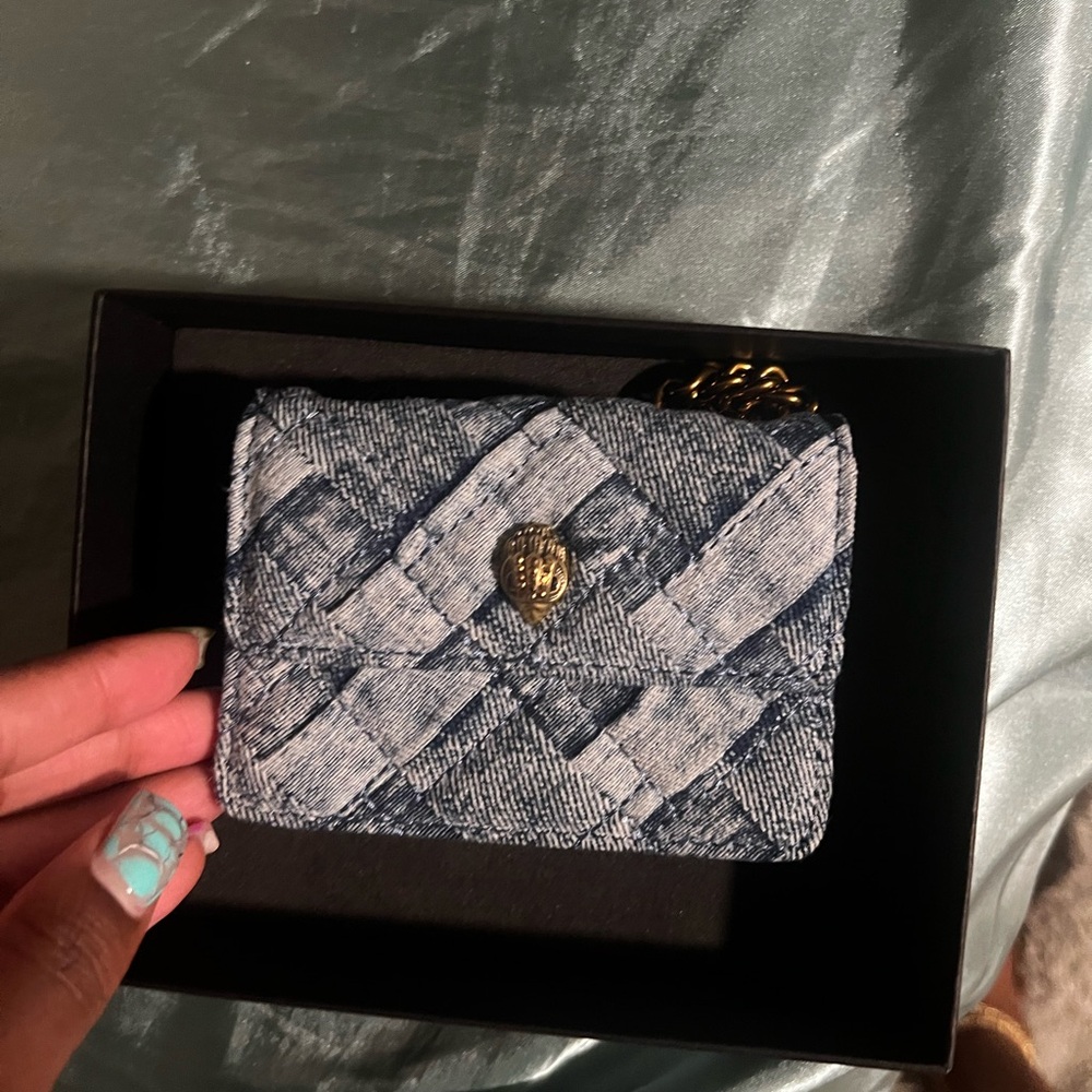Mini micro denim kurt geiger bag never worn